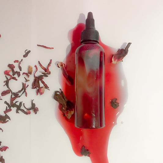ORGANIC HIBISCUS & ROSE LEAVE-IN CONDITIONER
