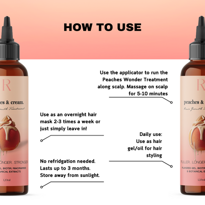 Biotin + Flaxseed Gel Wonder Growth Hair Creamy Jelli Treatment, Hair Loss, Thinning Hair, Bald Patches, Dry Damaged Hair, Itchy Scalp