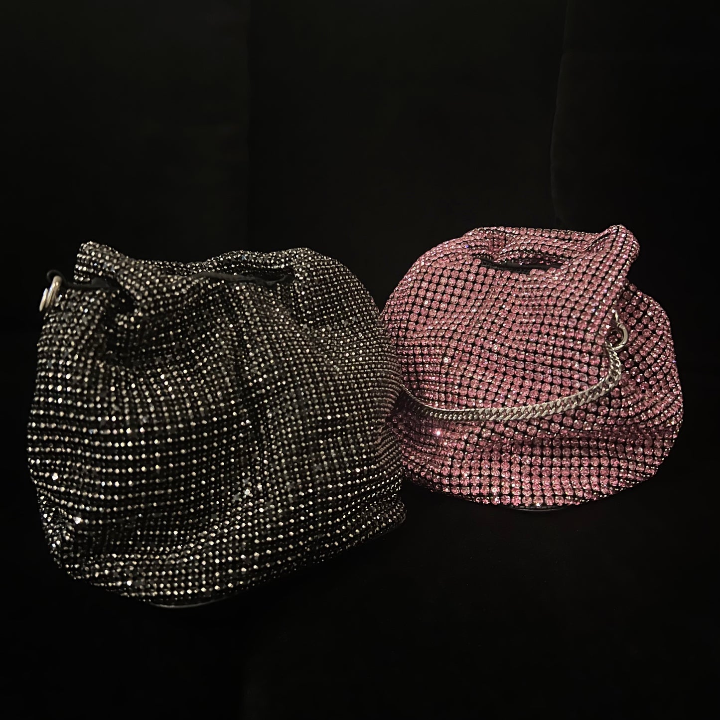 LIMITED RYA DIAMOND GLASS BAGS