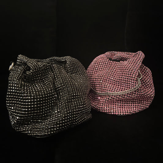 LIMITED RYA DIAMOND GLASS BAGS