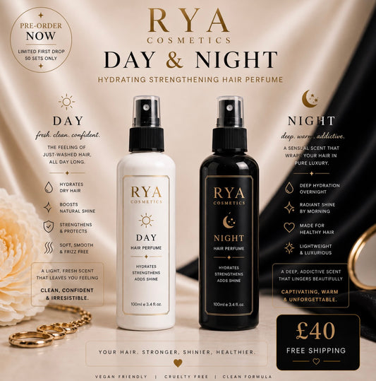 BUY 1, GET ONE 1 FREE - NEW DAY & NIGHT HAIR PERFUME - Hydrating and Restore Damaged Hair